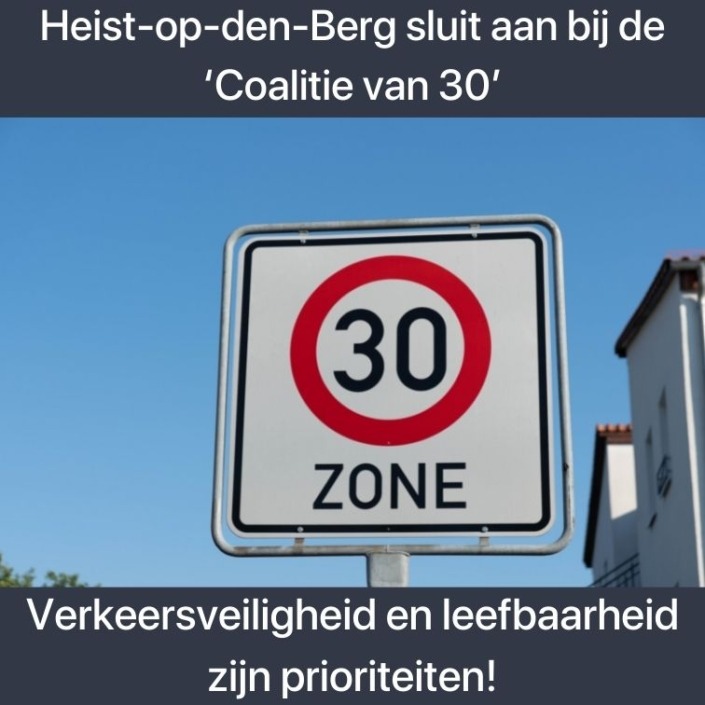 Heist-op-den-Berg sluit aan bij de ‘Coalitie van 30’