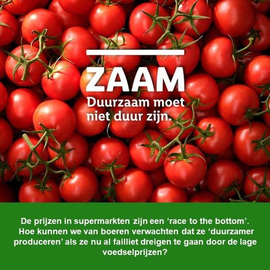 ZAAM duurzaam moet niet duur zijn