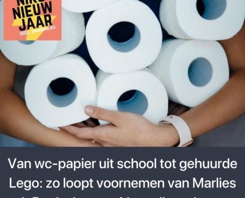 Van wc-papier uit school tot gehuurde Lego zo loopt voornemen van Marlies uit Booischot om 1 jaar niks te kopen