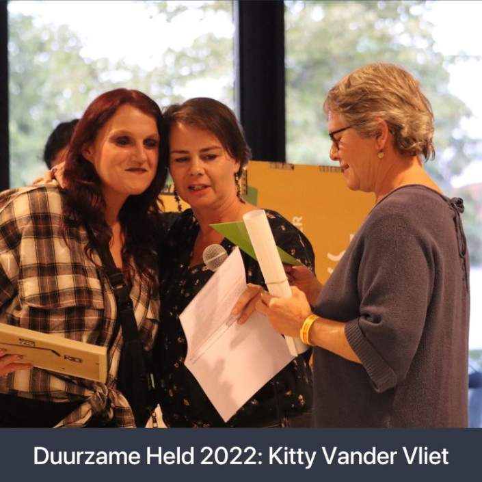 Duurzame Held 2022 Kitty Vander Vliet
