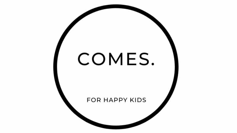 Comes for happy kids logo