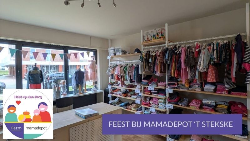 Feest bij Ferm Mamadepot 't Stekske
